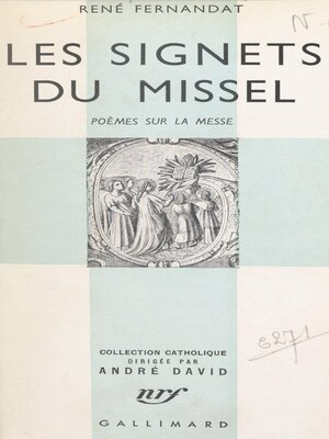 cover image of Les signets du missel